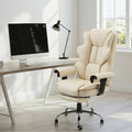 FORVEOLUX Heated and Massage Computer Chair Office Chair with Footrest